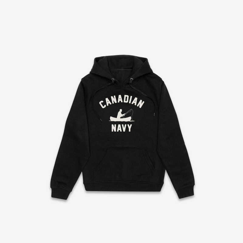 Canadian Navy Hoodie - Black