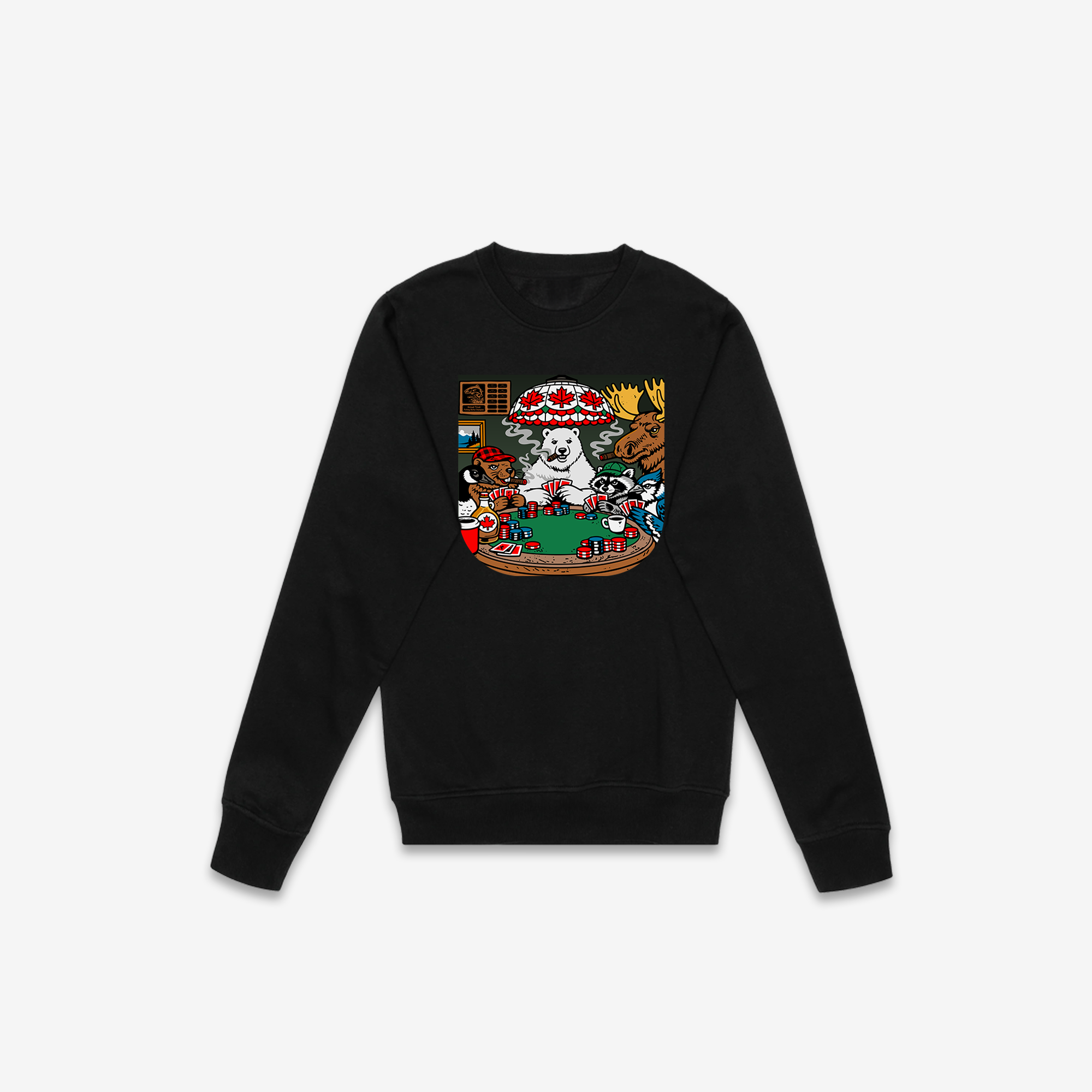 Canadian Poker Crewneck