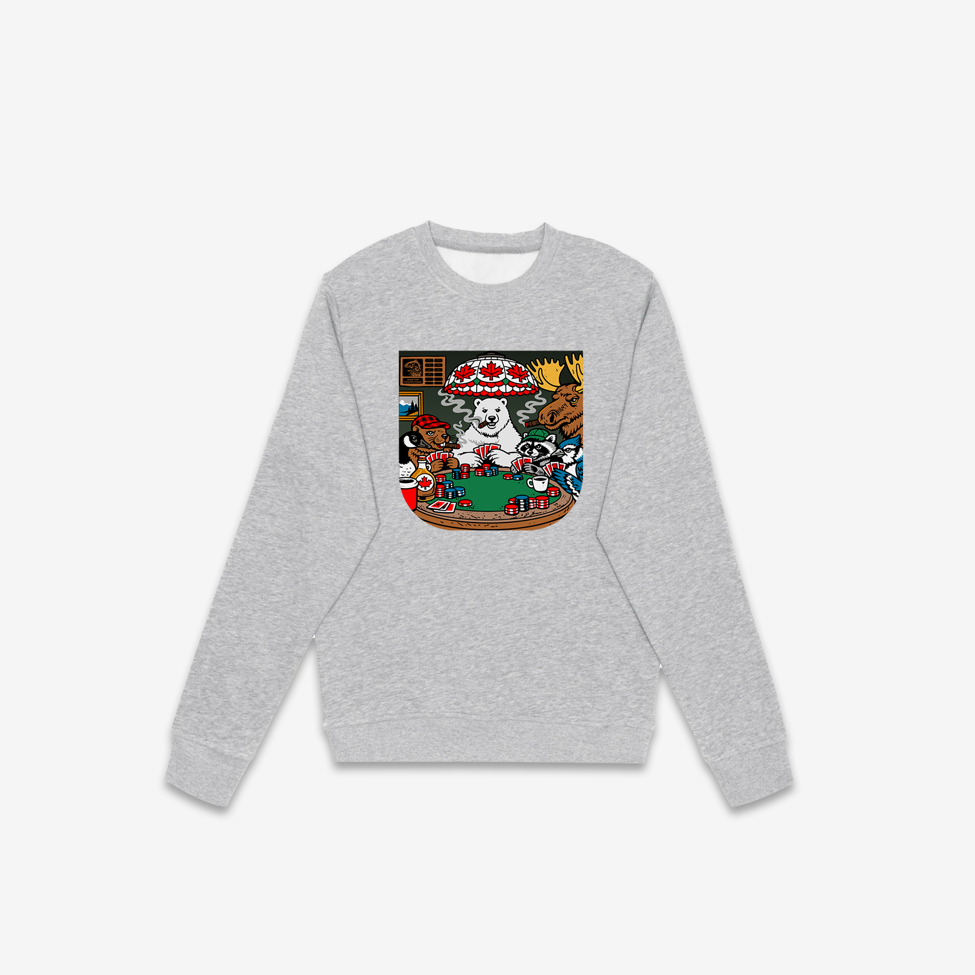 Canadian Poker Crewneck