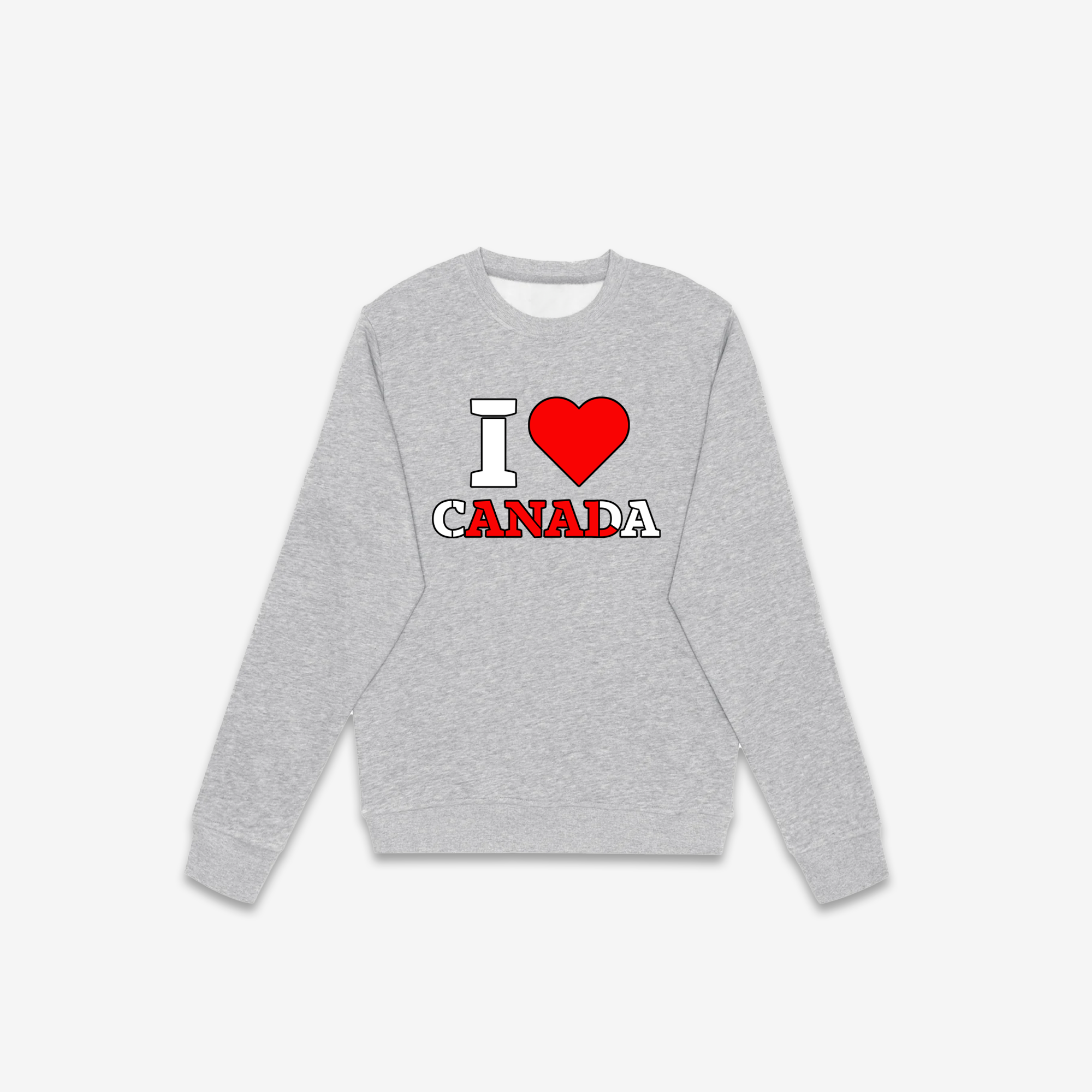 I Love Canada Crewneck