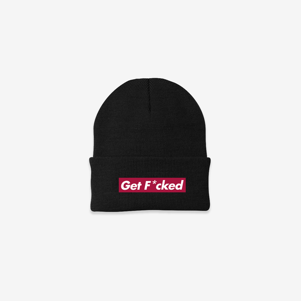 Get F*cked Toque - Black