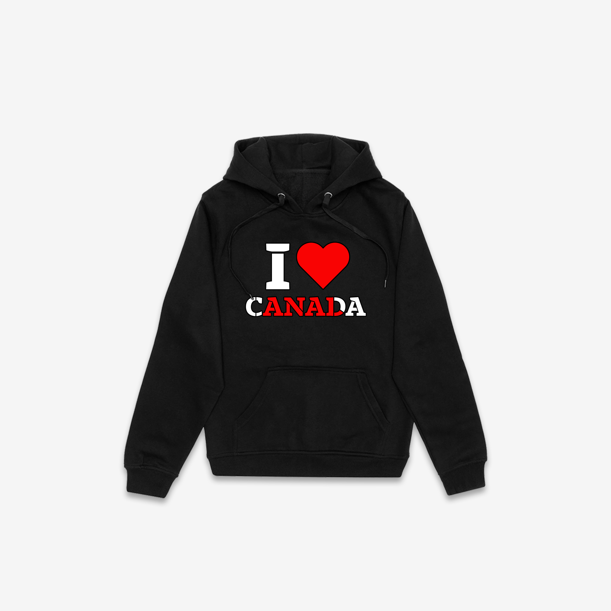 I Love Canada Hoodie