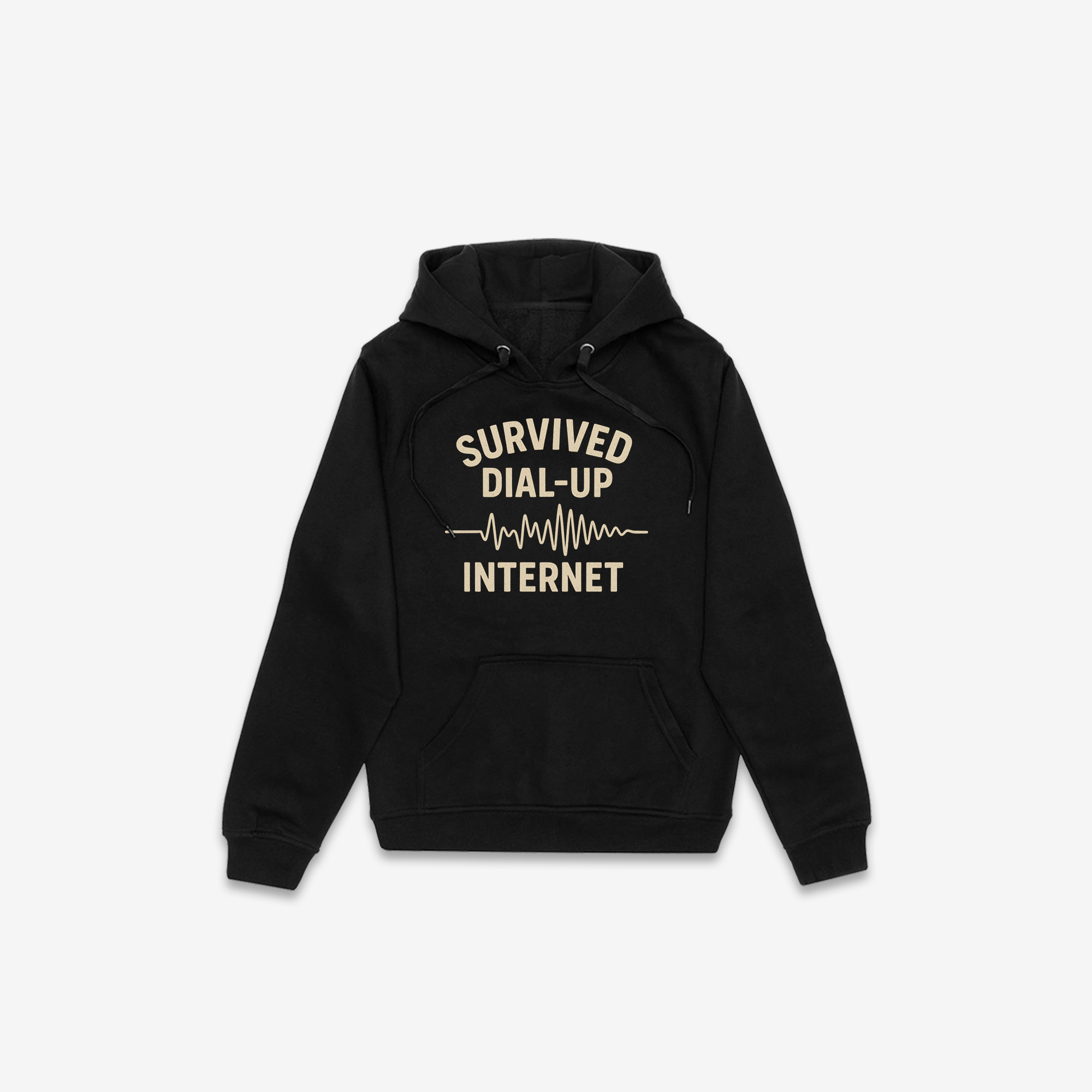 Survived Dial-Up Internet Hoodie