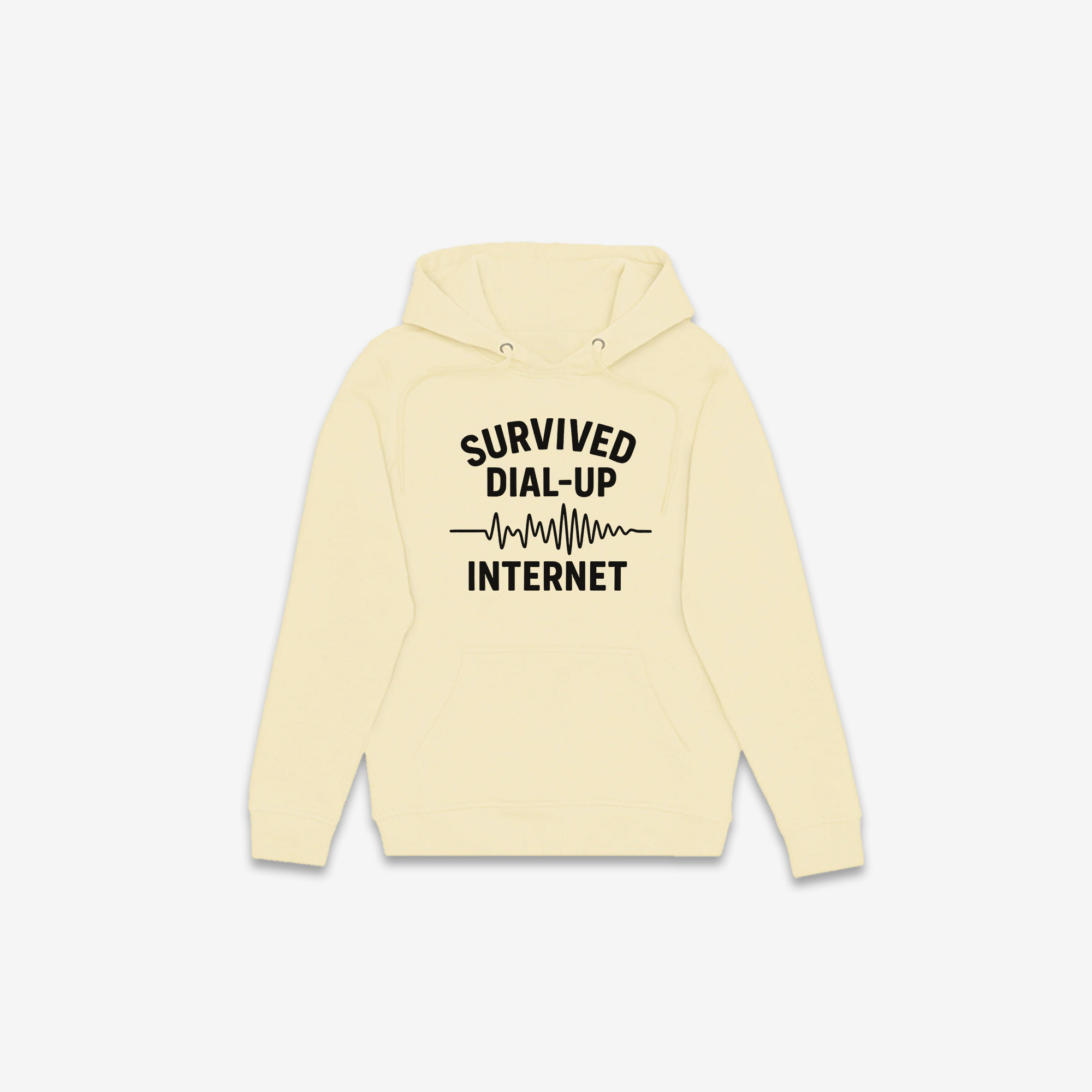 Survived Dial-Up Internet Hoodie