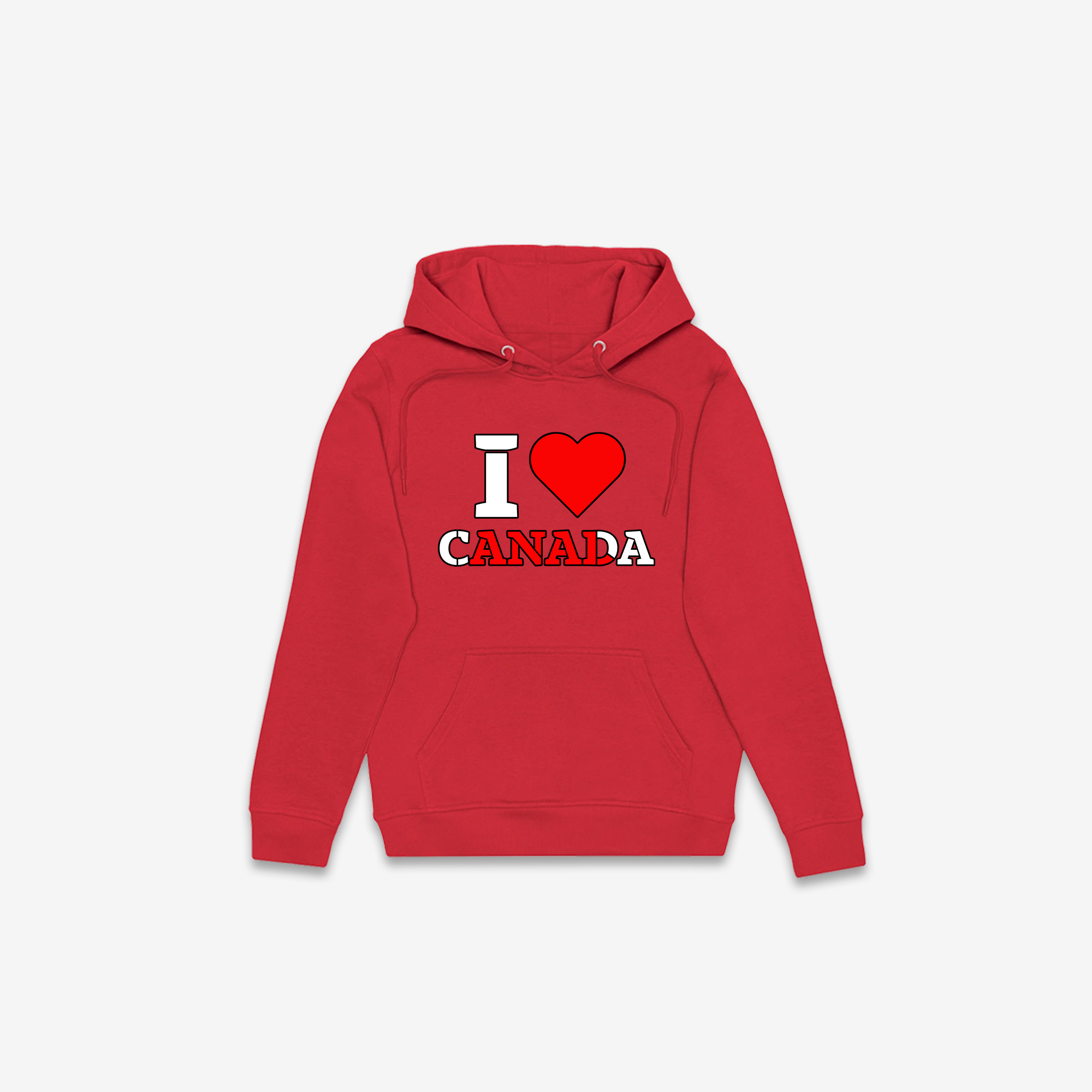 I Love Canada Hoodie