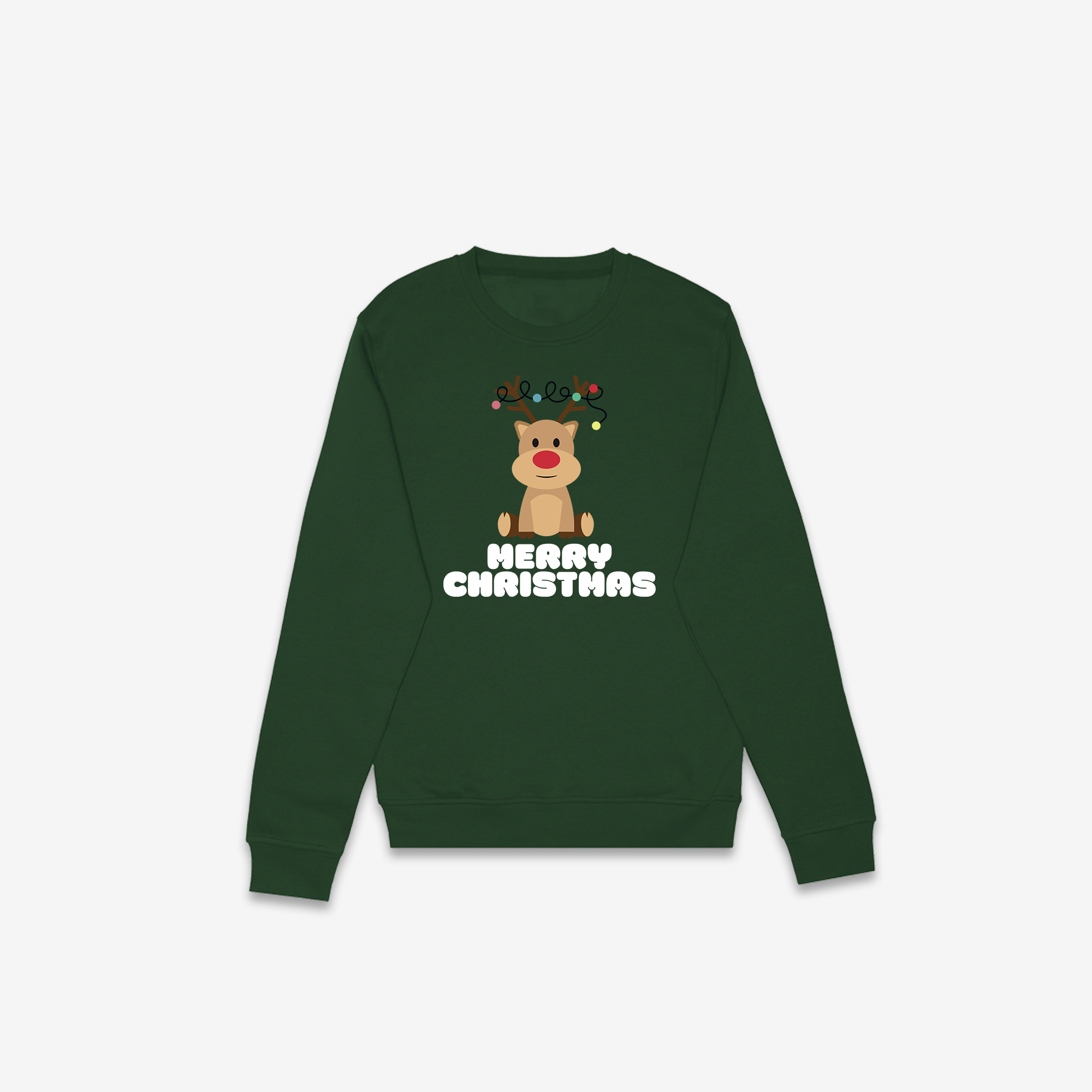 Merry Christmas (Reindeer) Crewneck