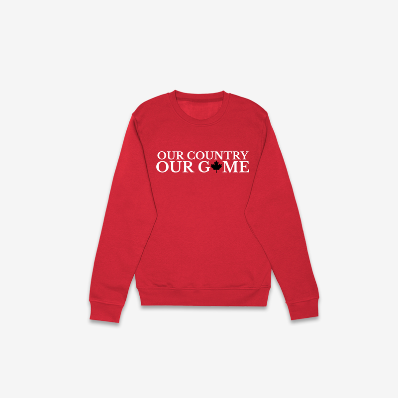 Our Country Our Game Crewneck