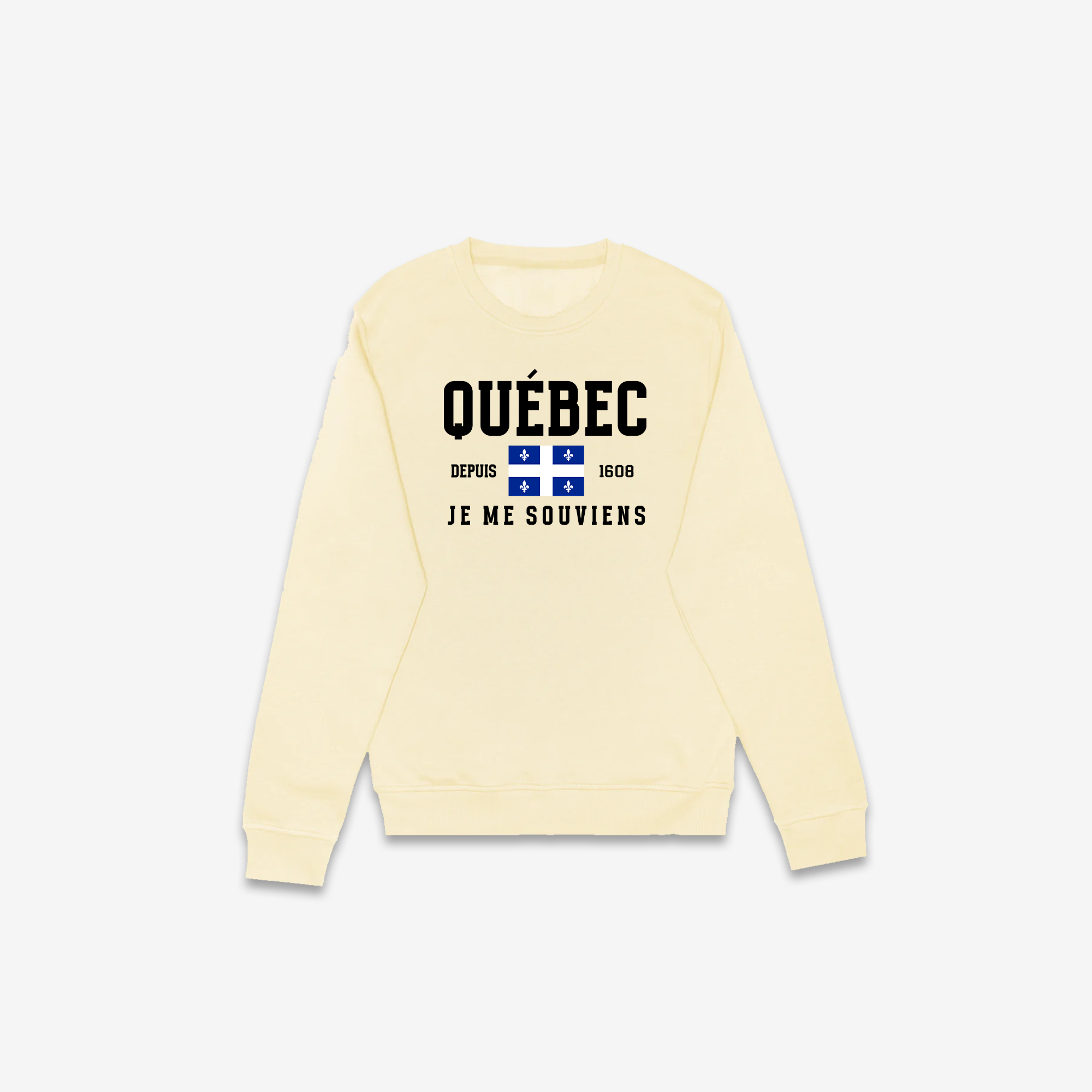 Je Me Souviens Crewneck