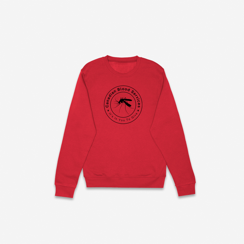 Canadian Blood Services Crewneck - Red