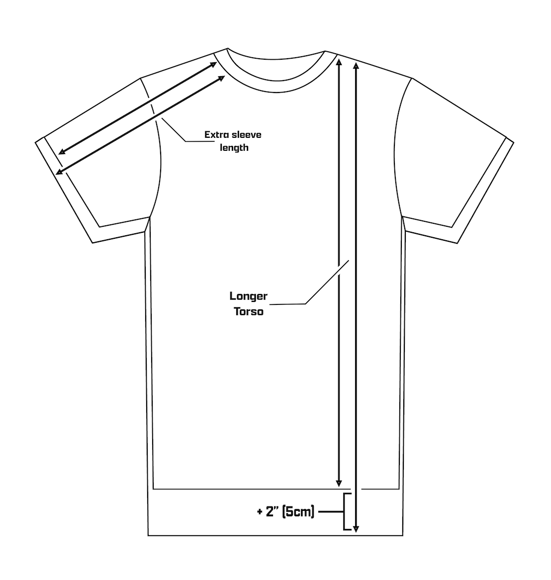 Canadian Air Force Tall T-Shirt