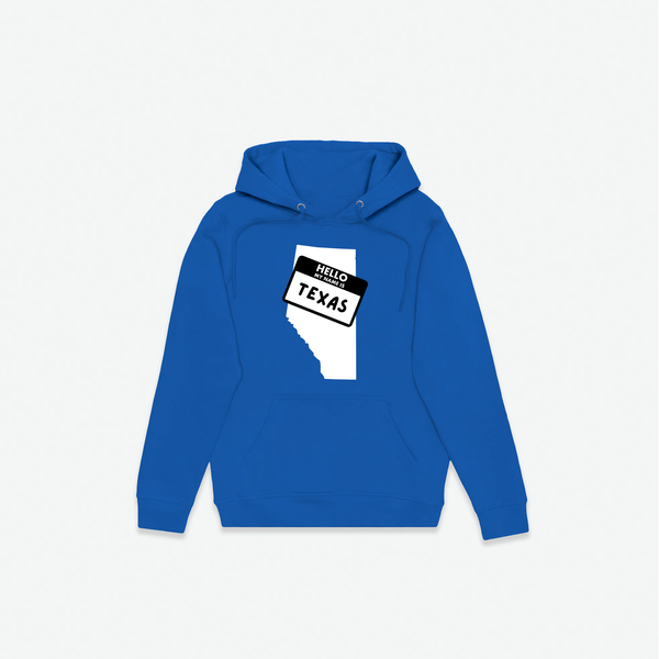 Alberta Meets Texas Hoodie - Blue