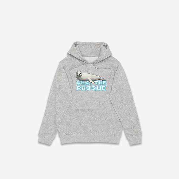 What the Phoque Hoodie - Grey