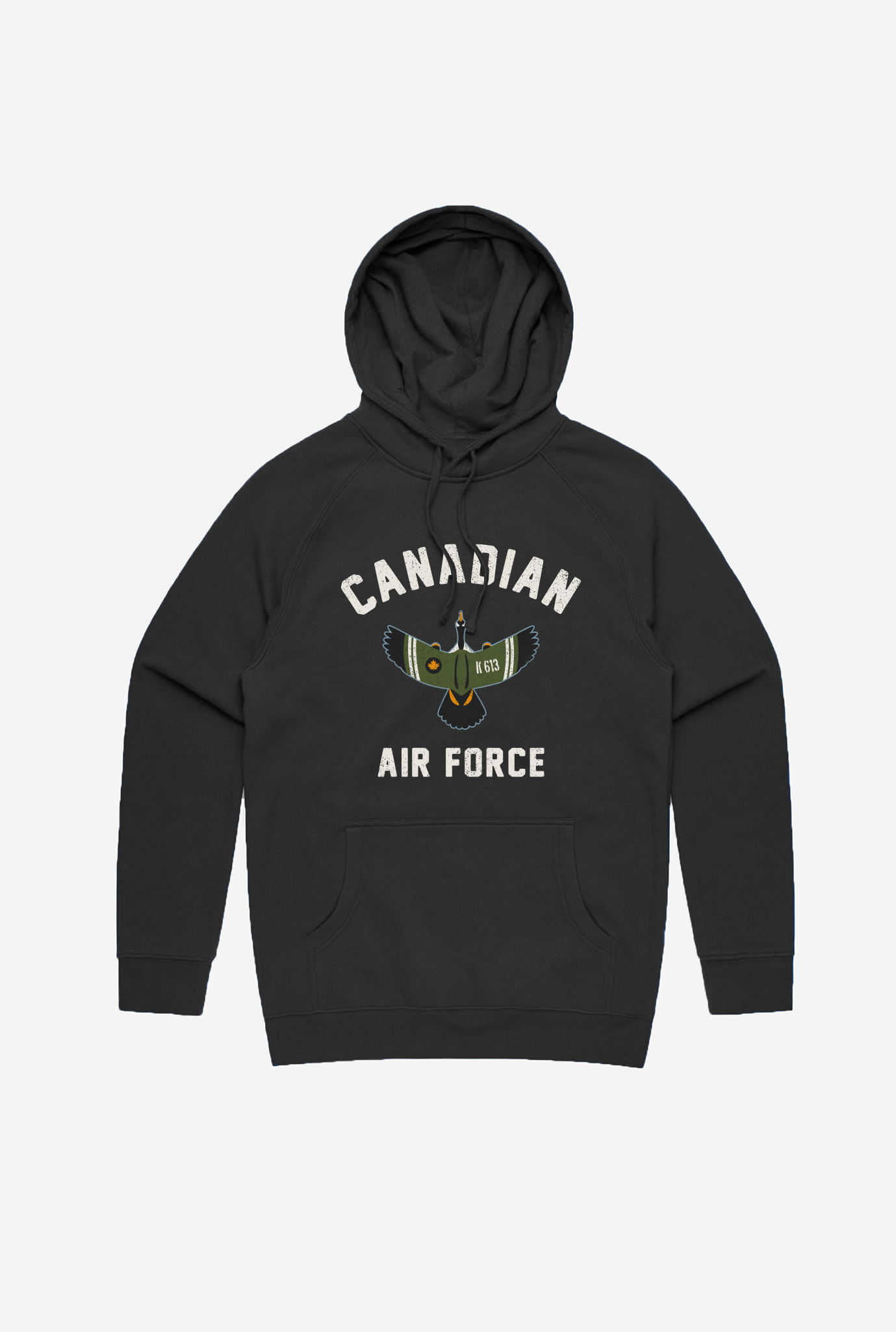 Canadian Air Force Hoodie - Black