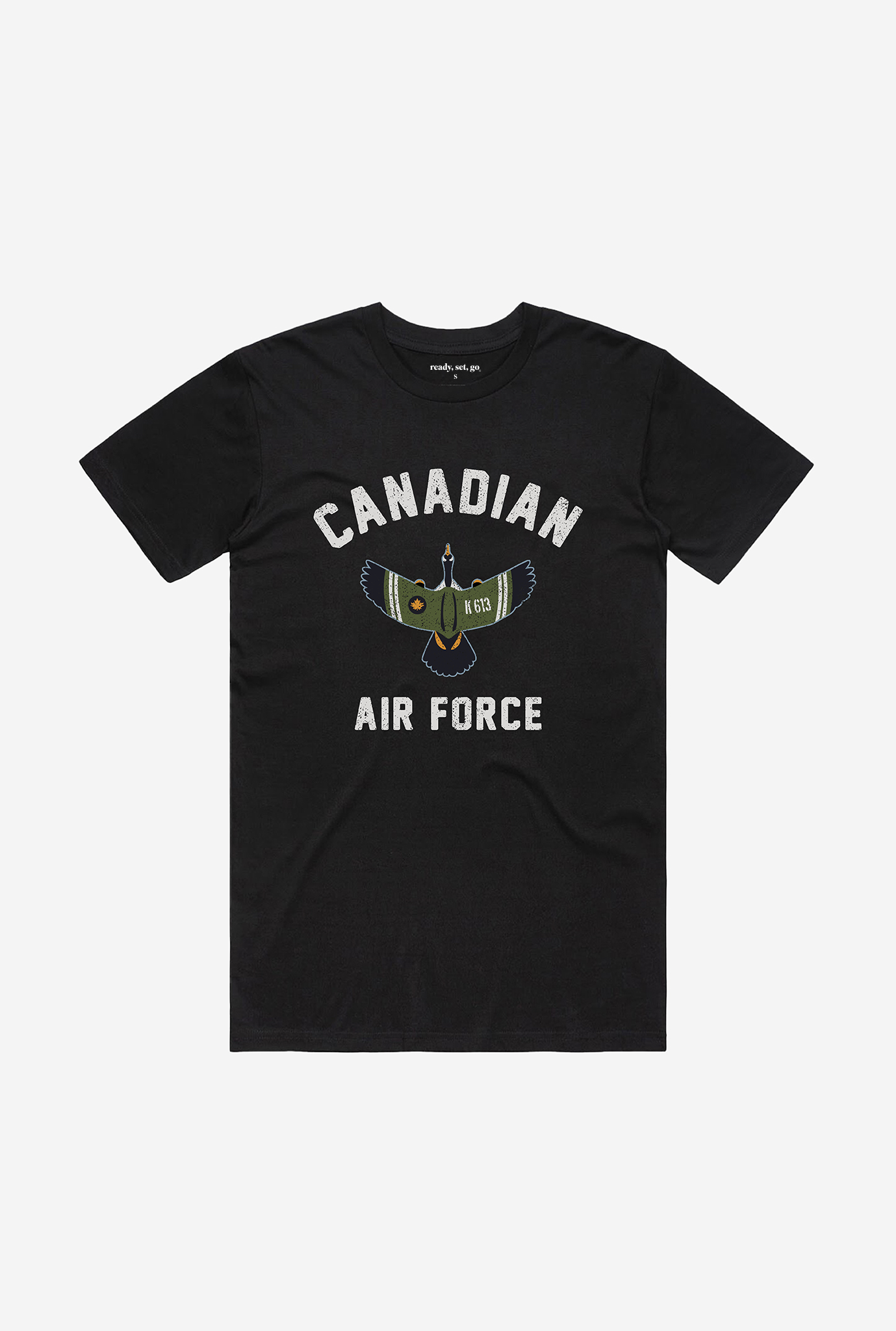Canadian Air Force T-Shirt - Black