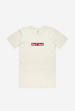 Load image into Gallery viewer, Get F*cked Box Logo T-Shirt - Natural
