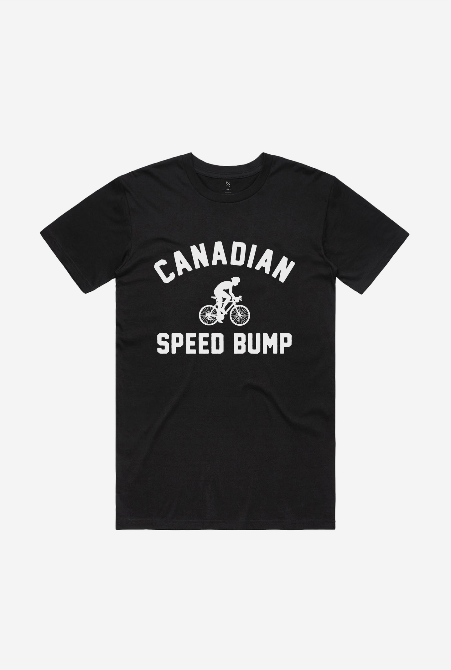 Canadian Speed Bump T-Shirt - Black