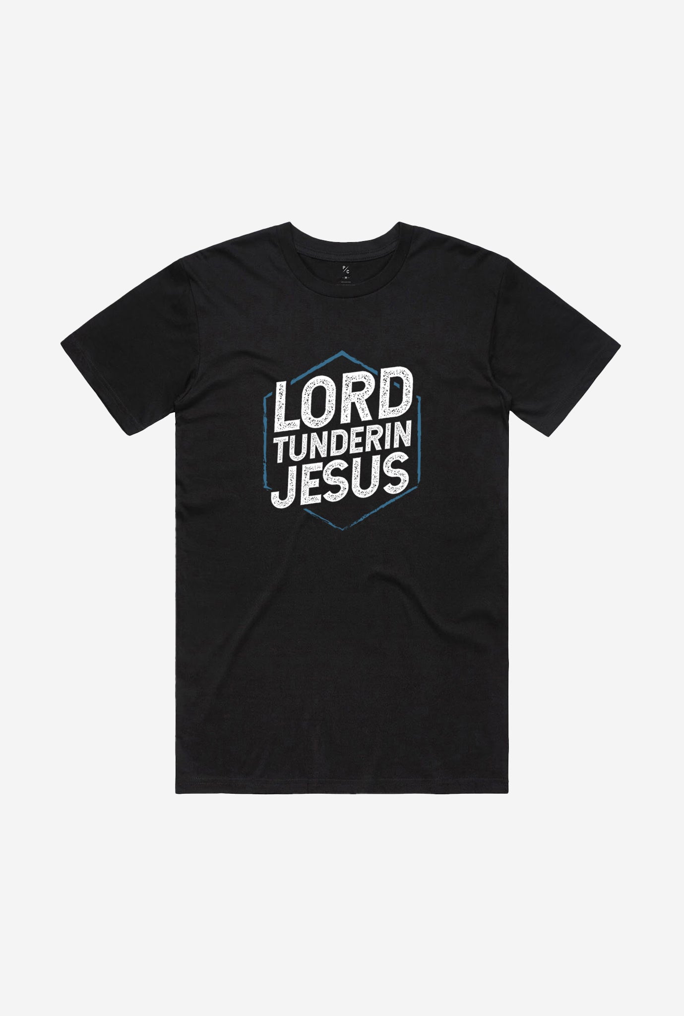 Lord Tunderin Jesus T-Shirt - Black