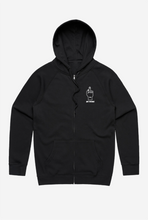 Load image into Gallery viewer, Get F*cked Crescent Hoodie - Black
