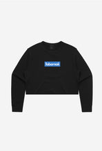 Load image into Gallery viewer, Tabarnak Cropped Crewneck - Black
